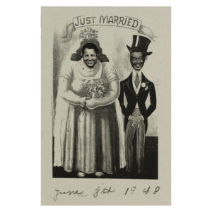 Samson and Edith Schames, Just Married, 5 June 1948.